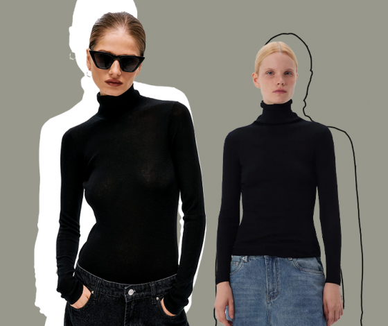 Черная водолазка – незаменимая вещь в гардеробе. Доказано Кендалл Дженнер и Мэрилин Монро