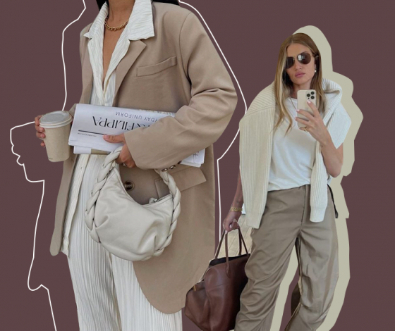 Цвет ванильного латте – главный в этом сезоне: 10 образов от модных инфлюенсеров, которые стоит повторить