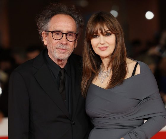 Моника Беллуччи и Тим Бертон впервые вместе вышли на красную дорожку