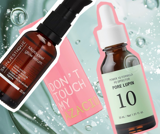 15 лучших сывороток с кислотами на эту осень