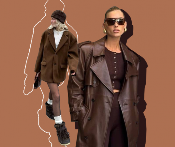 Шоколадный цвет – большой, но неочевидный тренд сезона. Доказано Хейли Бибер, Эльзой Хоск и Тимоти Шаламе