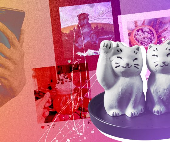 Подожди, я еще не сфоткала: котик на удачу и сладкий сибирский мишка