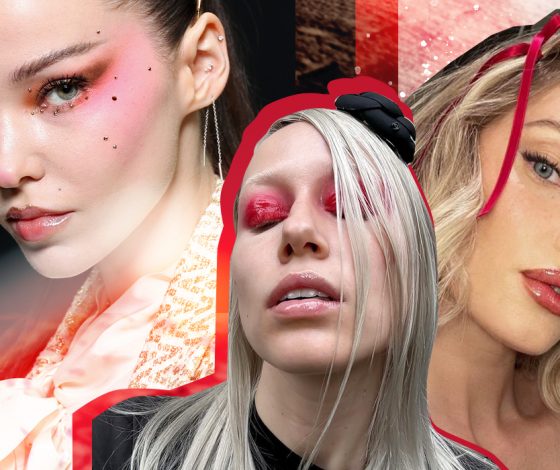 Тренды зимнего макияжа: возвращение 80-х, румяна и глянцевые веки
