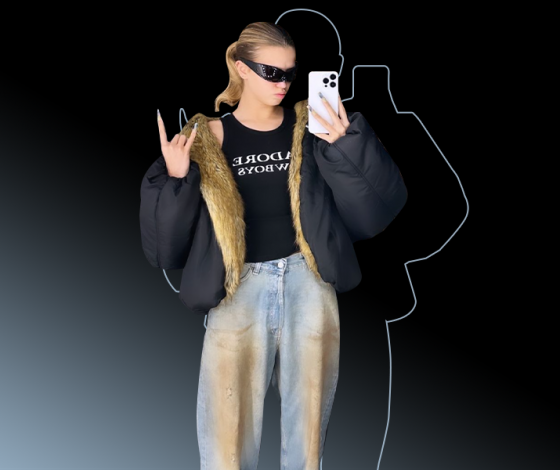 «Грязные» джинсы – новый тренд. Вот, как их носят Виттория Черетти и Юлия Гаврилина