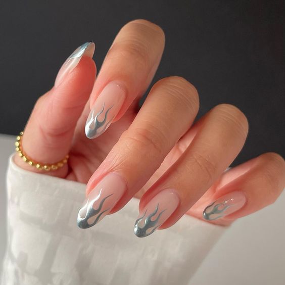 фото зимнего дизайна ногтей | rov-hyundai.ru