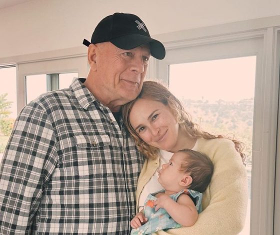 Это растопит твое сердце: внучке Деми Мур и тяжелобольного Брюса Уиллиса исполнился год