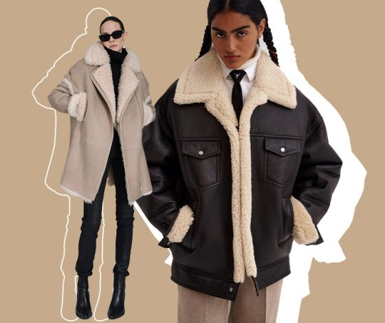 Пальто и пуховики надоели? Выбирай дубленку и носи ее так же, как модные инфлюенсеры