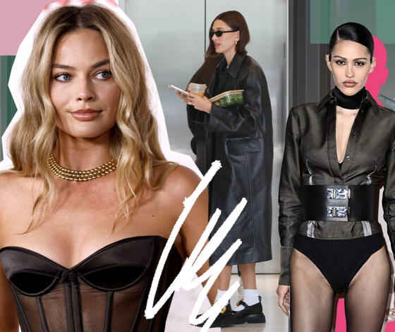 От Марго Робби в прозрачном корсете до трендовой стилизации белья от Амелии Грэй: 5 лучших образов недели