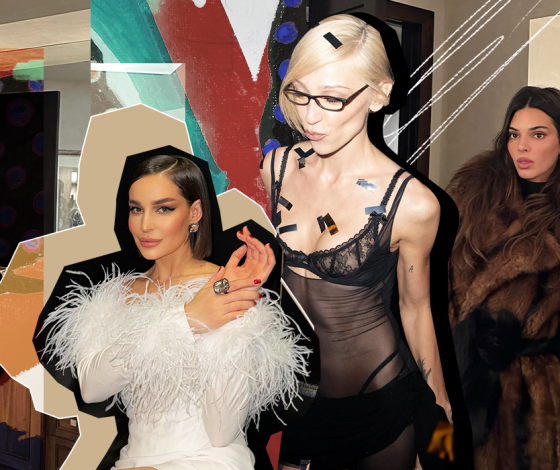 От обнаженной Насти Ивлеевой до утепленной Кендалл Дженнер: 5 лучших образов недели