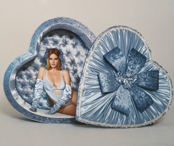 Экстремально похудевшая Лана Дель Рей снялась для бренда белья Ким Кардашьян