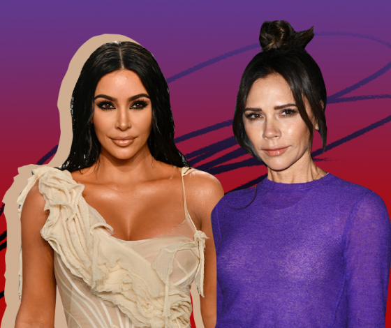 Ким Кардашьян повторила знаменитый образ Виктории Бекхэм. У кого получилось лучше?