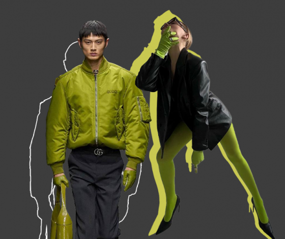 Лаймовый – трендовый цвет 2024 года. Как и с чем носить?