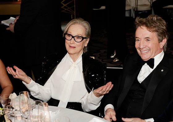 На фоне слухов о романе: Мэрил Стрип и Мартин Шорт ужинают вместе