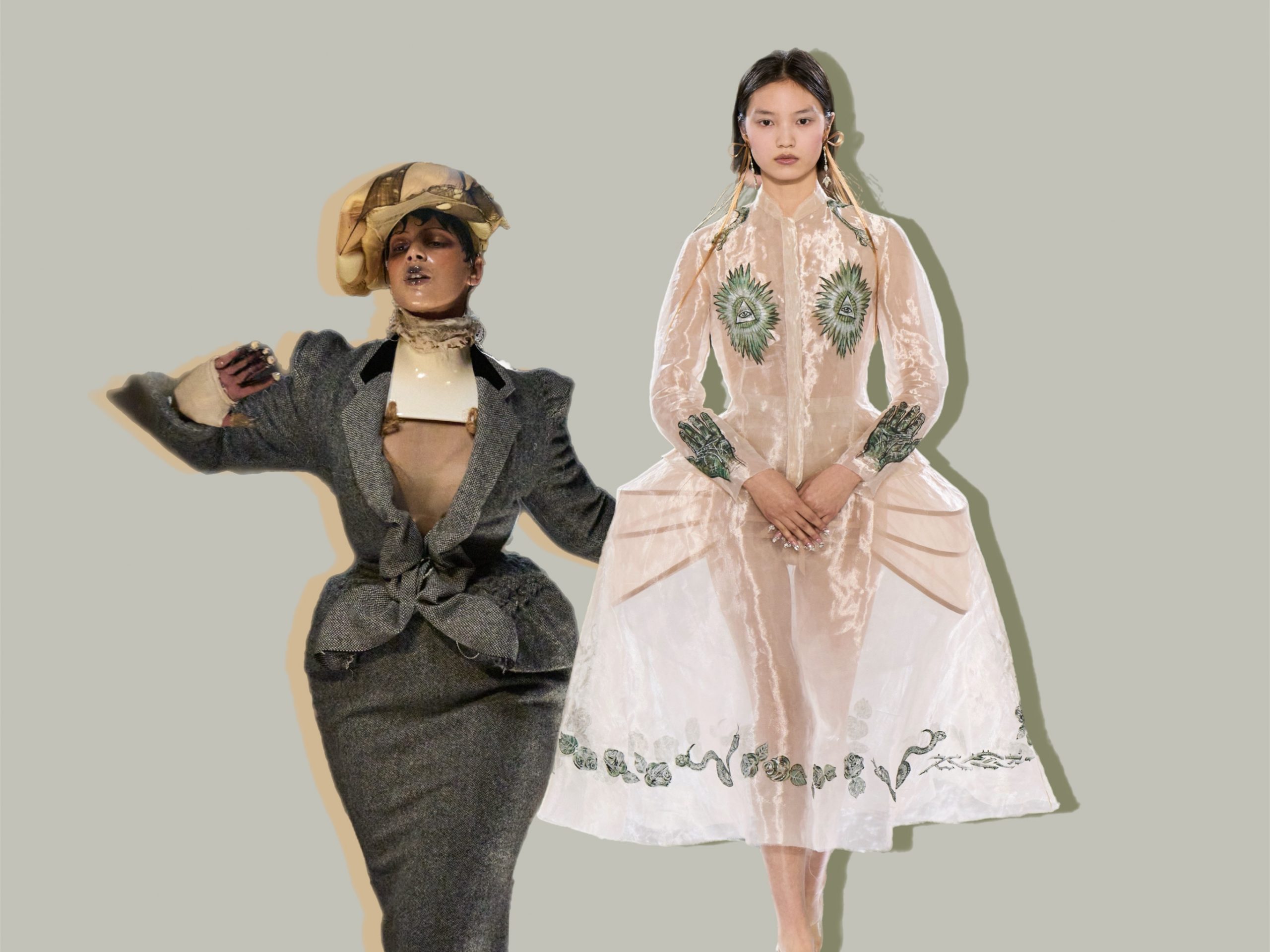 The brightest moments of couture Fashion Week in Paris: Brienne of Tarth from “Game of Thrones” at the Maison Margiela show and romance on the Jean Paul Gaultier catwalk