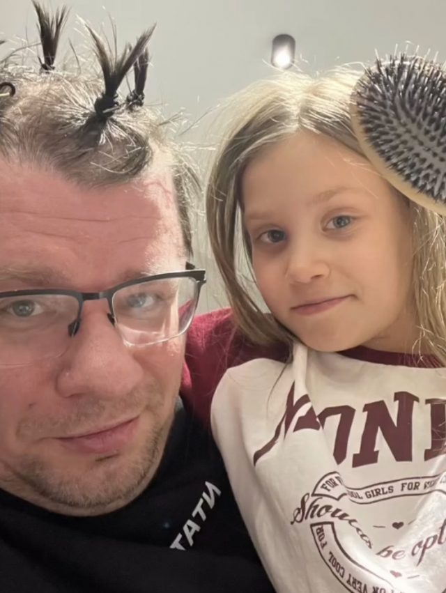 Гарик Харламов выложил забавное фото с дочерью в день ее 10-летия