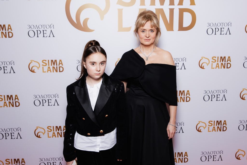Анна Михалкова с дочерью Лидией