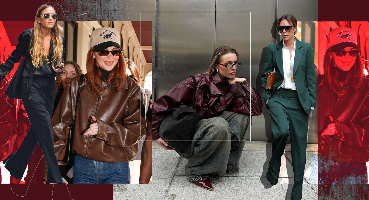 Which clothing colors look best on brunettes, blondes and redheads?