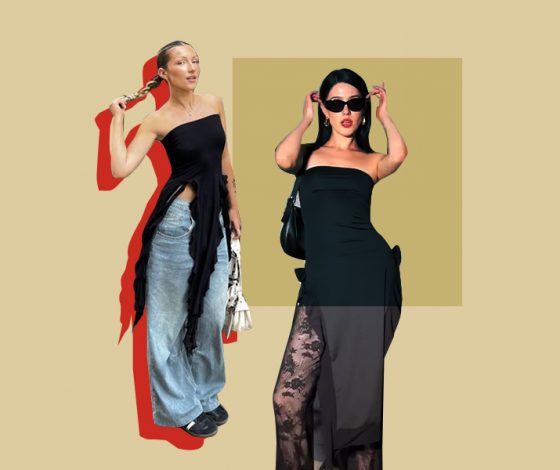 Платье кажется слишком откровенным? Просто носи его в сочетании с джинсами, как это делают герои стритстайла