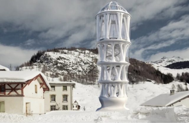 В Швейцарии приступили к созданию самого высокого здания в мире, напечатанного 3D-принтером. Каким оно будет