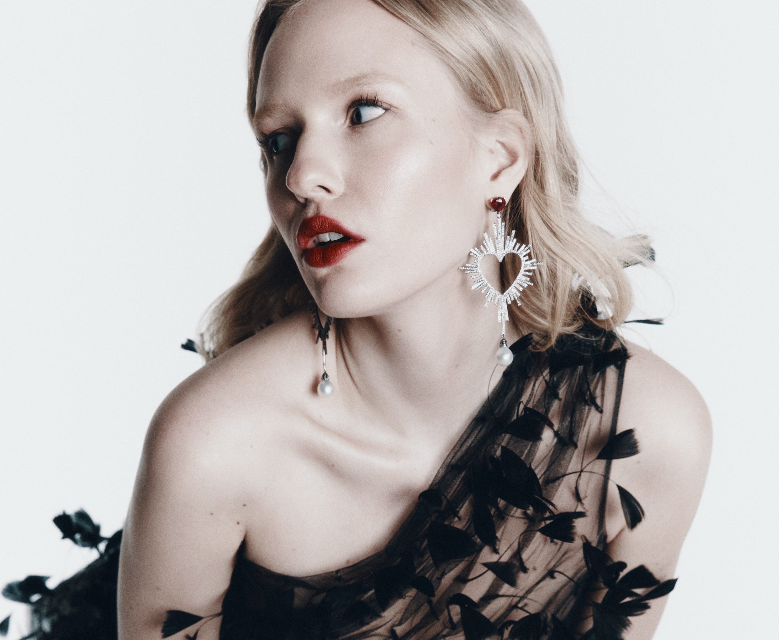 Elizaveta Bazykina starred in a sensual campaign for the YANA brand
