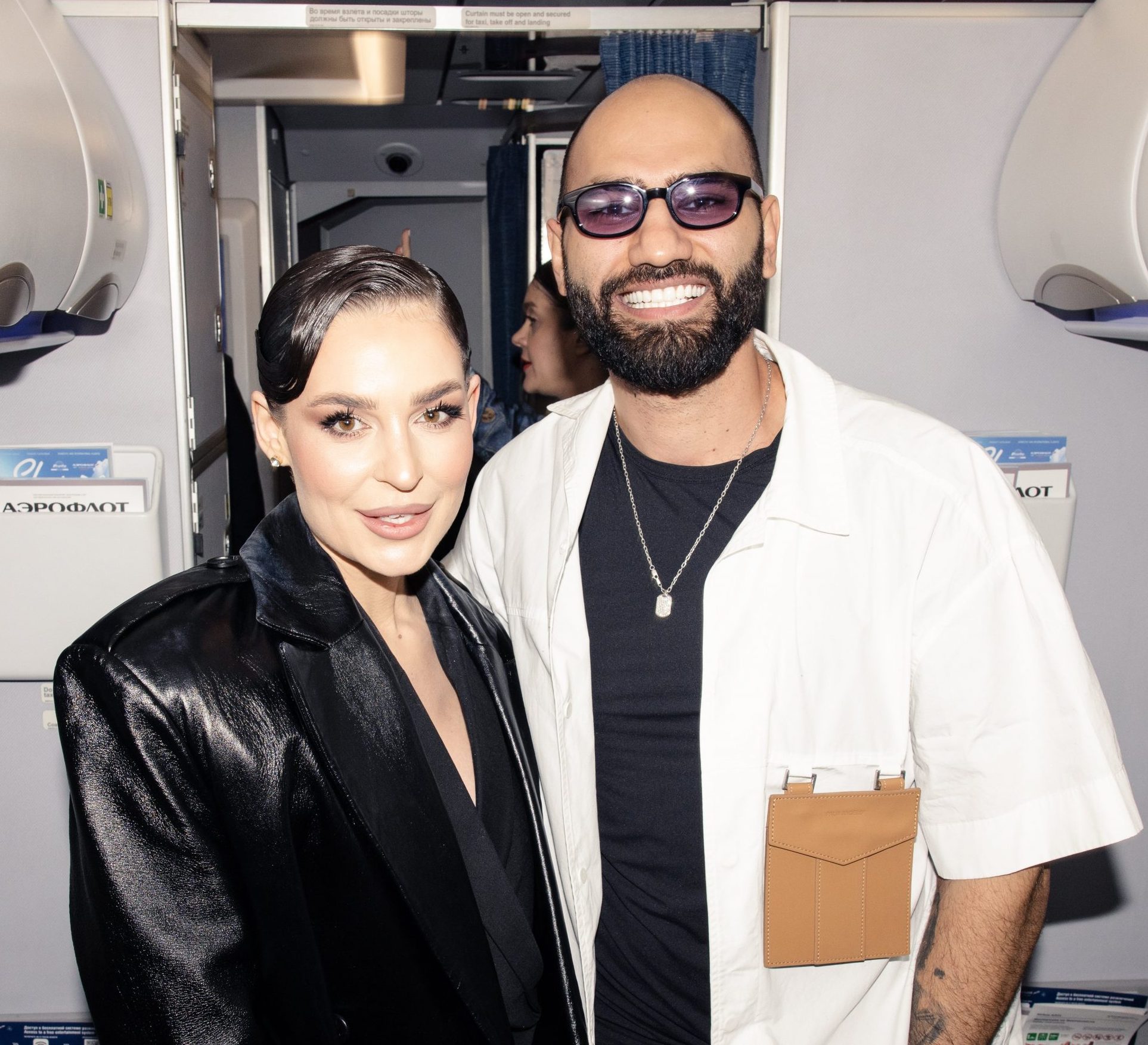 Concert at an altitude of 10,000 meters: HammAli & Navai and Seville performed on the plane
