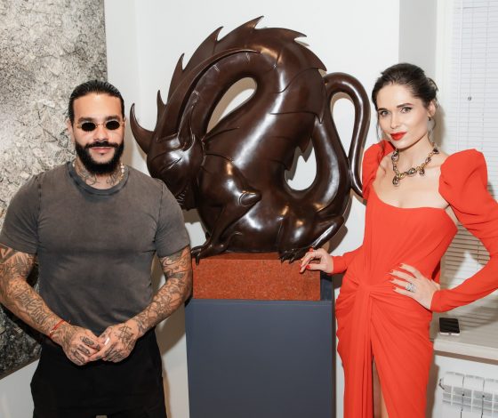 Яна Рудковская, Тимати, Роман Васильев и другие на ужине в честь восьмилетия Askeri Gallery