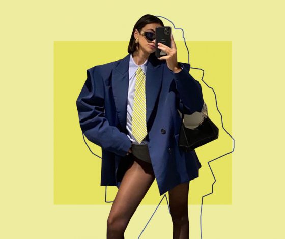 Микрошорты и колготки — самое трендовое сочетание сезона. Вот, как его носить в обычной жизни