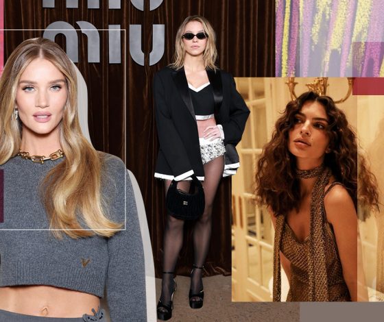 Эмили Ратаковски в золотистом платье-кольчуге и Сидни Суини в микрошортах с множеством камней: 5 лучших образов недели