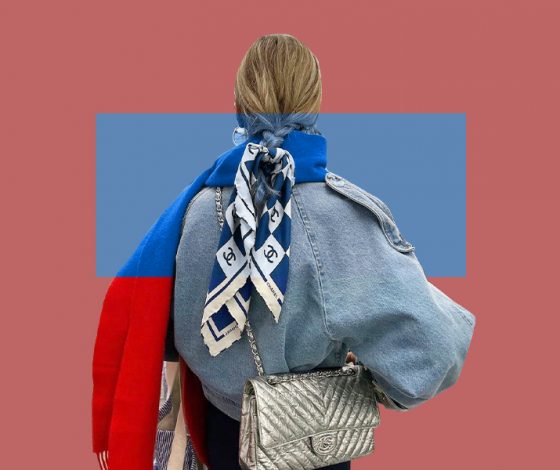 Этой весной все модные инфлюенсеры будут носить платки. Как? Рассказываем