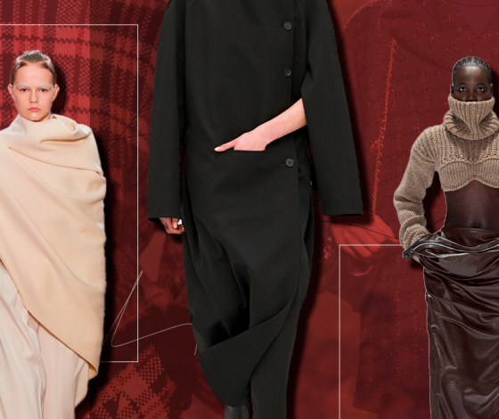 Главные тренды Недель моды осень-зима 2024: кейпы, тонкие ремни и укороченные пальто