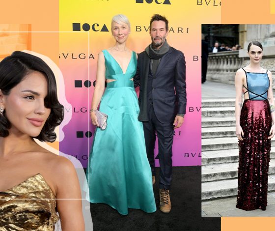 Невеста Киану Ривза в мятом платье и Кара Делевинь в пайетках: 5 худших образов недели