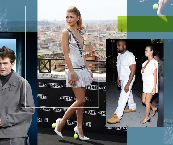 Зендея с теннисными мячами в туфлях и парные луки Канье Уэста с женой: 5 лучших образов недели