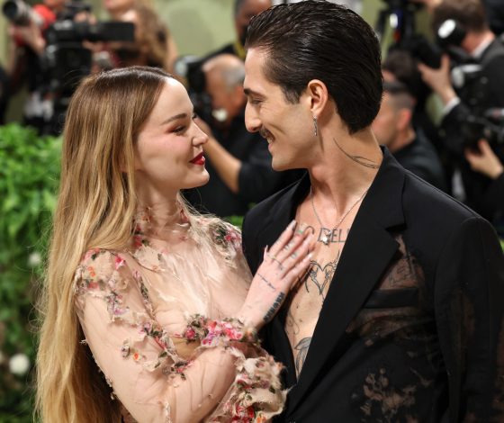 На грани: эпатажный солист Måneskin Дамиано Давид пришел на Met Gala в компании Дав Кэмерон