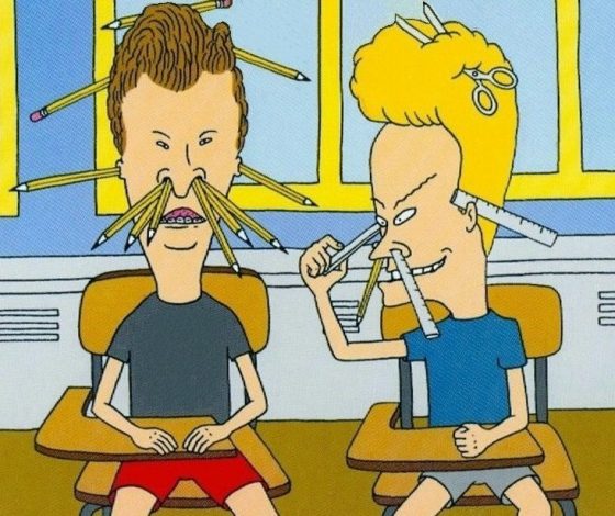 Минута ностальгии: Райан Гослинг и Мики Дэй вышли в образах Бивиса и Батт-Хеда