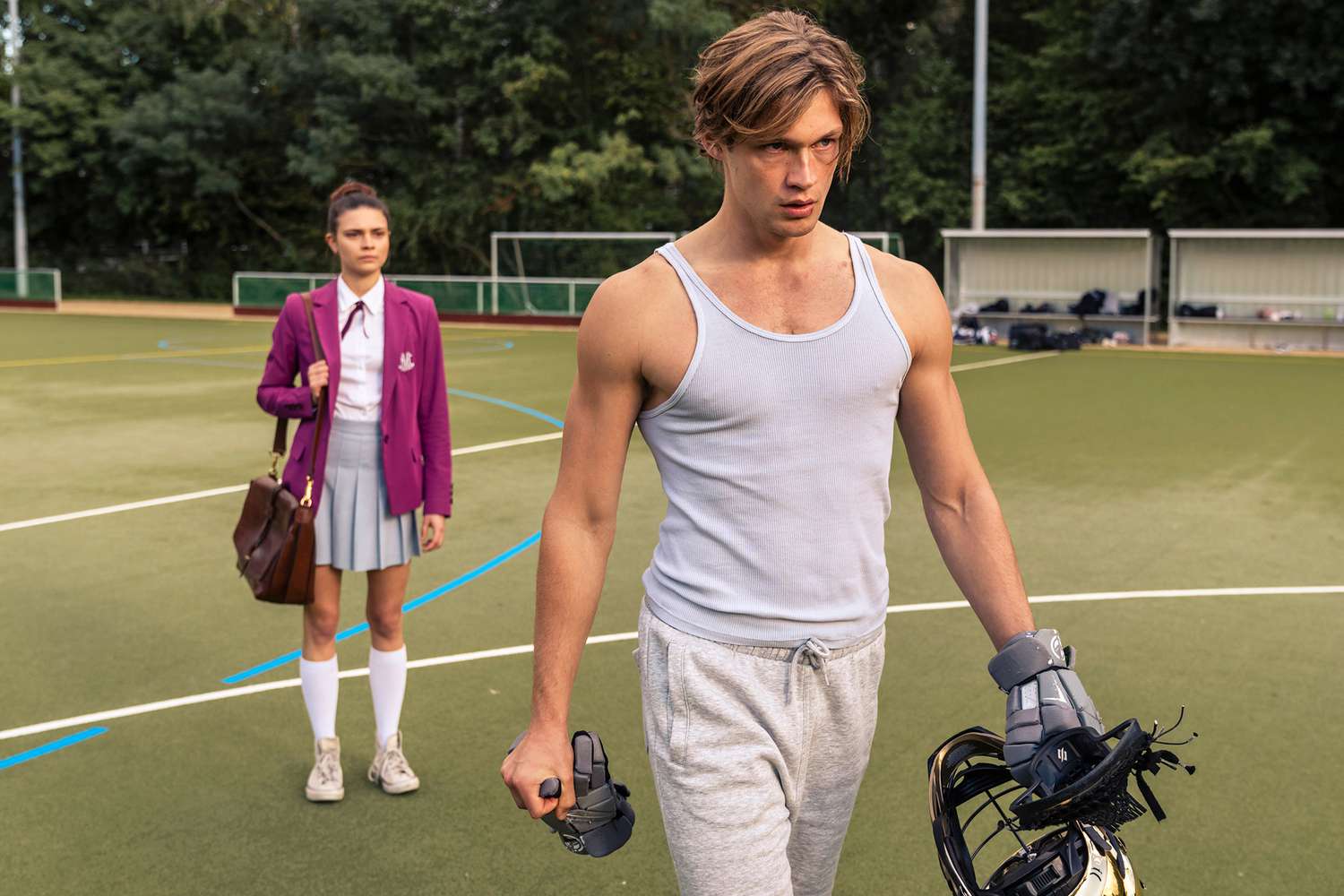 If you watched Elite and Skam, you will definitely love the new series Maxton Hall.  And so