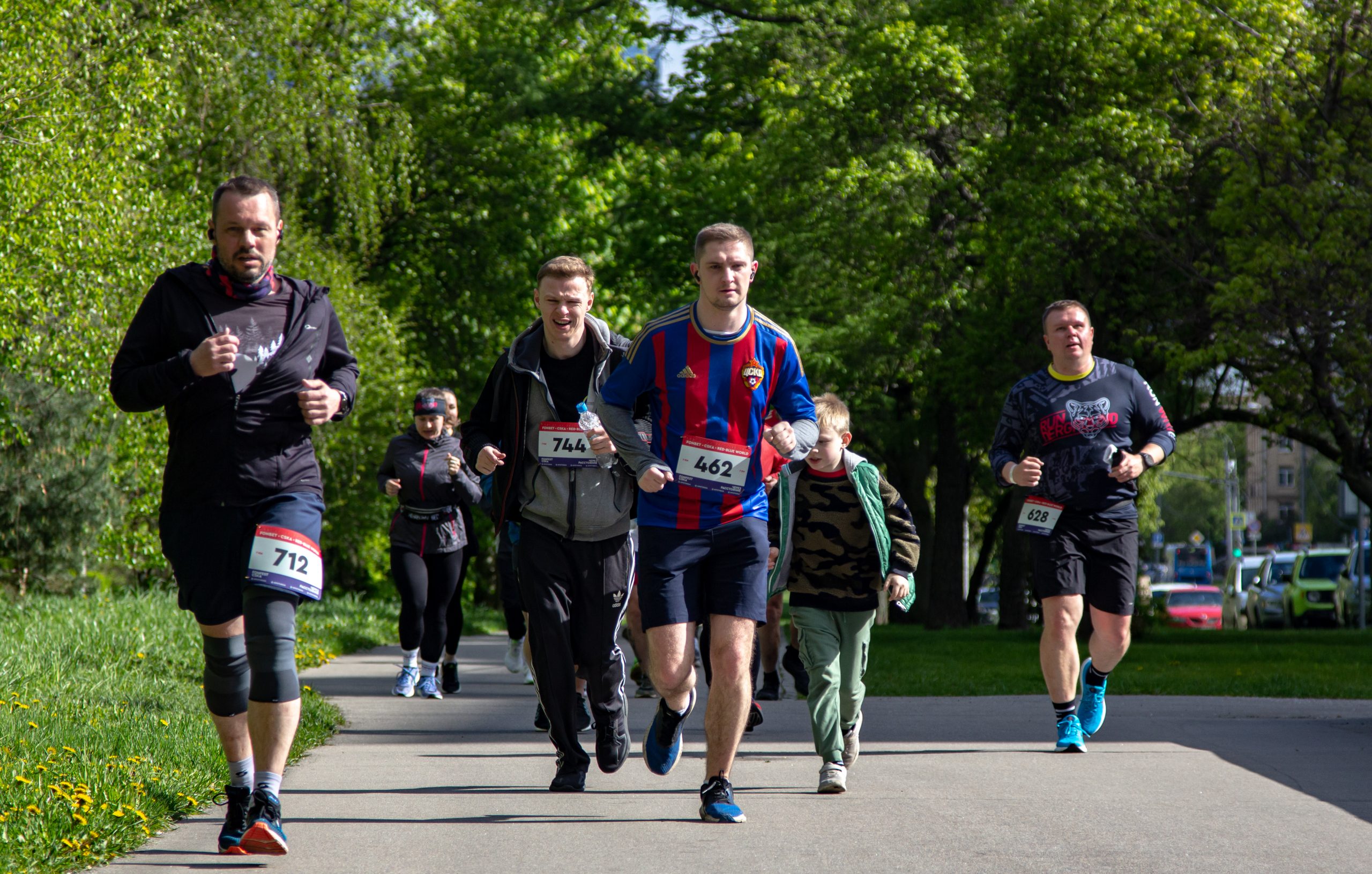 DJ set watches the match and collective race: How was the football festival of FONFEST and CSKA