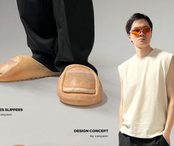 Российский дизайнер закастомизировал обувь Канье Уэста, и она завирусилась по всему миру