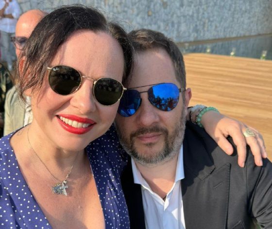 Снова вместе? Александр Цыпкин пришел поддержать Оксану Лаврентьеву на сессии PEOPLETALK