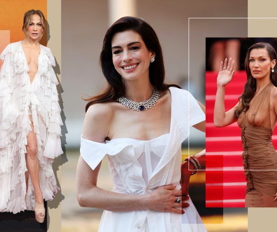 Белла Хадид в «голом» платье и Ева Лонгория в наряде российского бренда:  5 лучших образов недели