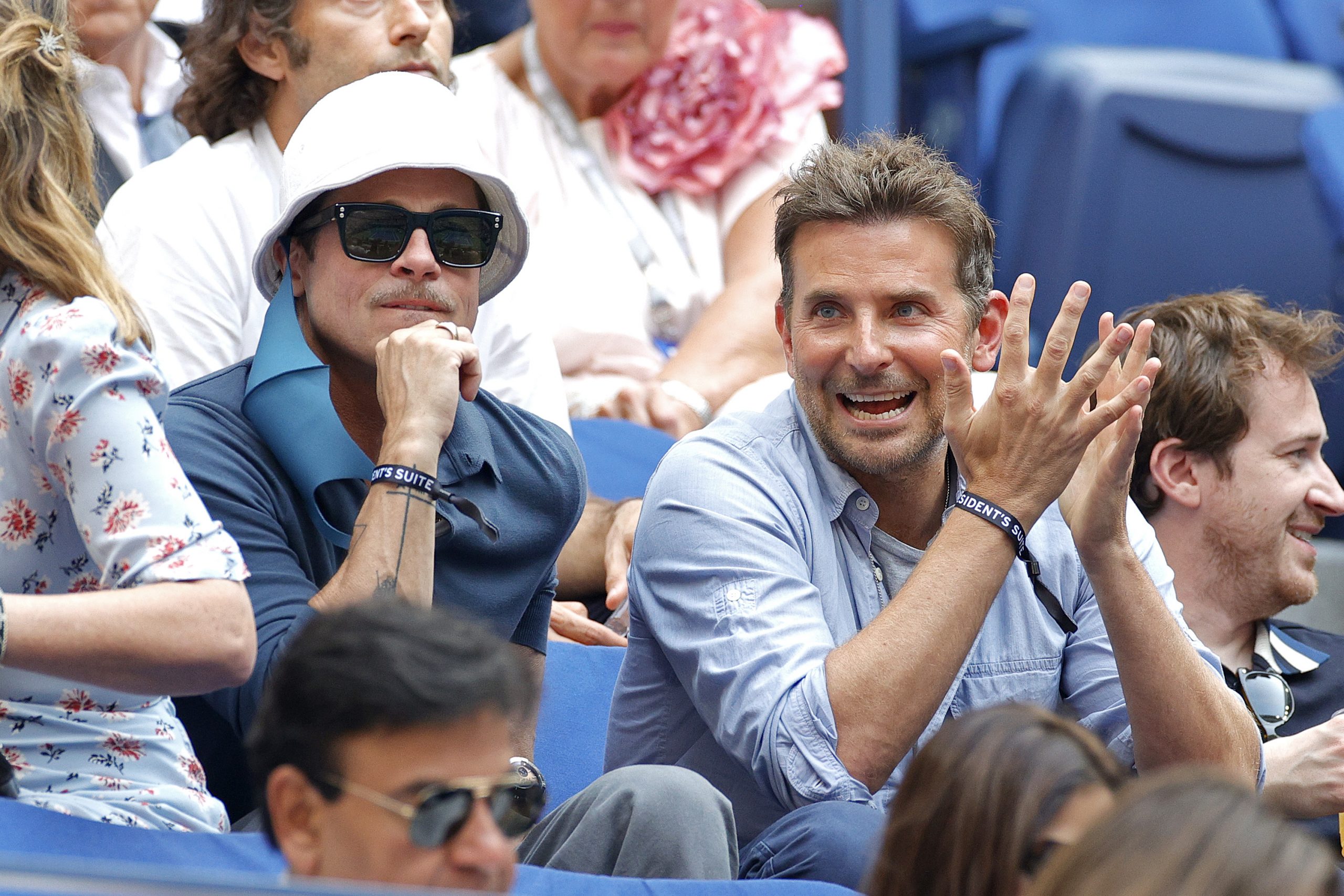 Brad Pitt and Bradley Cooper plan alcohol-free parties with Ines De Ramon and Gigi Hadid