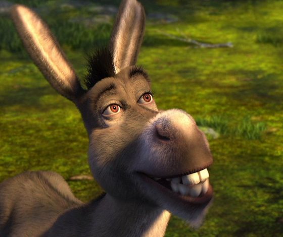 Ушло детство: умер ослик Перри, который стал прототипом для Осла из «Шрека»