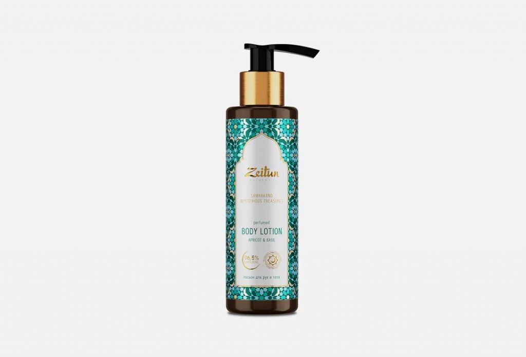 Hand and body lotion Mysterious Treasures of Samarkand, Zeytun, 950 rub.