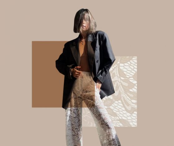 Кружевные брюки – самый нежный тренд сезона. Вот как их носят модные инфлюенсеры