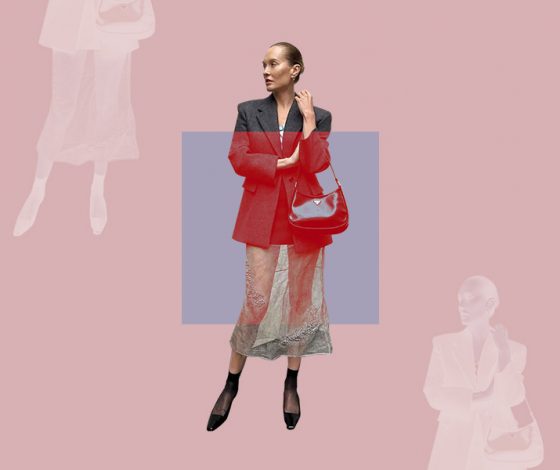 Как носить трендовую полупрозрачную юбку в городе и не выглядеть слишком откровенно?