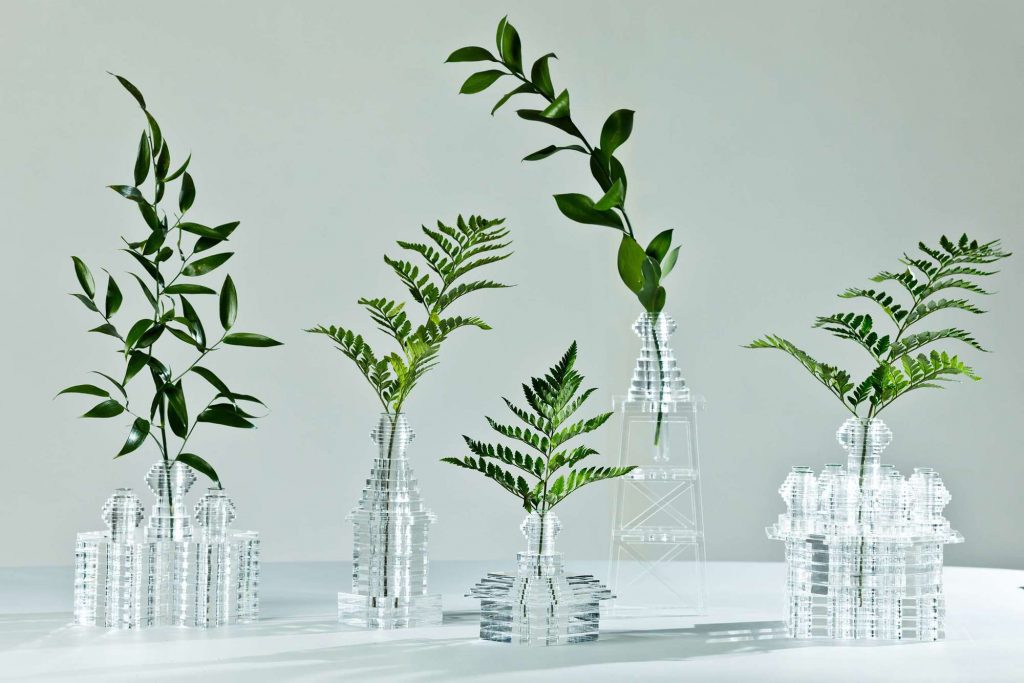 Vases “Cathedral” by Anastasia Kopteva and Alexander Braulov. Photo: press service