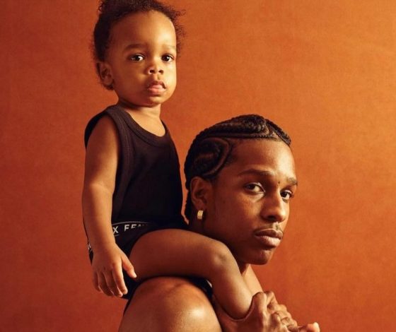 Сын Рианны снялся вместе с A$AP Rocky для ее бренда белья