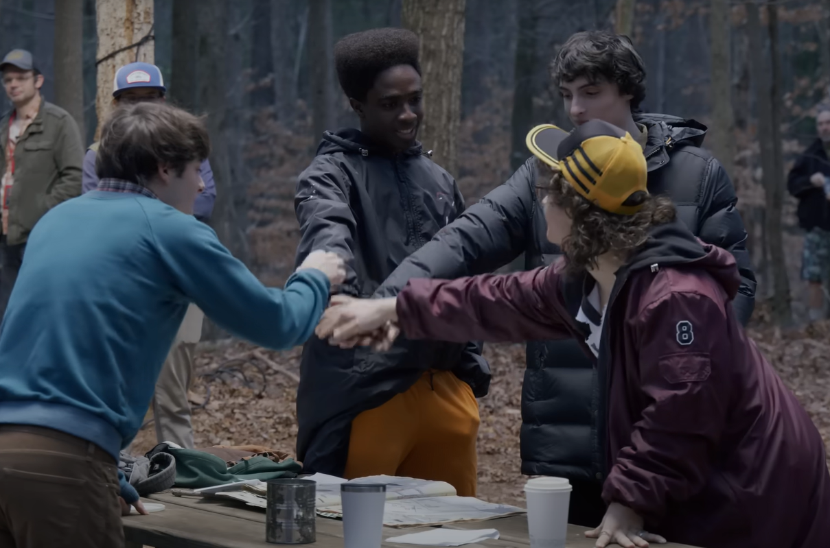 The first images from the filming of the fifth season of Stranger Things have emerged.