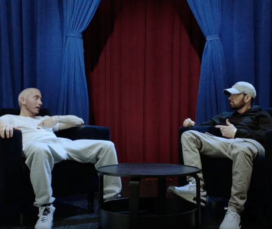 В Сети обсуждают, как Эминем поспорил со своим альтер эго Слимом Шейди