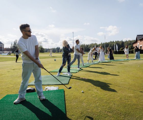 Мария Петрикова, Ильдар Абдразаков, Ольга Валова и другие на дне рождения журнала «Гольф-клуб»
