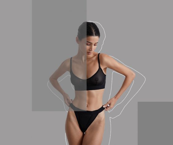 10 комплектов удобного черного белья на каждый день